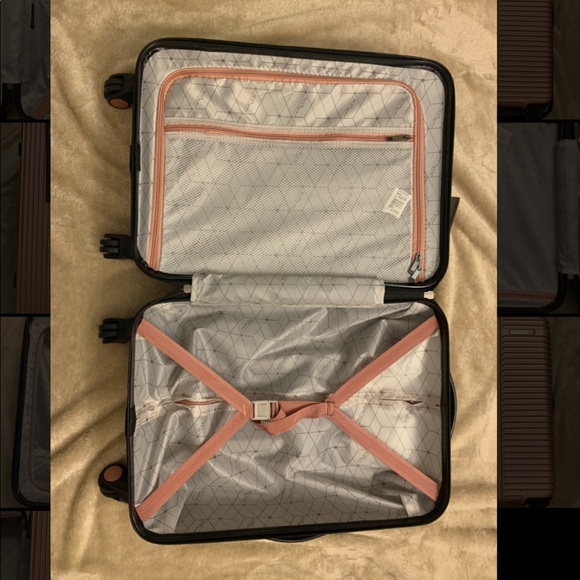 Travelers club basette 3 piece luggage set - Picture 2 of 8